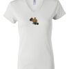 Women's Short Sleeve V-Neck T-Shirt Thumbnail