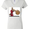 Women's Short Sleeve V-Neck T-Shirt Thumbnail