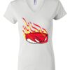 Women's Short Sleeve V-Neck T-Shirt Thumbnail