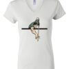 Women's Short Sleeve V-Neck T-Shirt Thumbnail