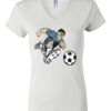 Women's Short Sleeve V-Neck T-Shirt Thumbnail