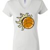 Women's Short Sleeve V-Neck T-Shirt Thumbnail