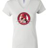 Women's Short Sleeve V-Neck T-Shirt Thumbnail