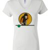 Women's Short Sleeve V-Neck T-Shirt Thumbnail