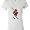 Women's Short Sleeve V-Neck T-Shirt Thumbnail