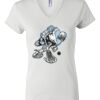 Women's Short Sleeve V-Neck T-Shirt Thumbnail