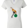 Women's Short Sleeve V-Neck T-Shirt Thumbnail