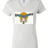 Women's Short Sleeve V-Neck T-Shirt Thumbnail