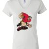 Women's Short Sleeve V-Neck T-Shirt Thumbnail