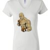 Women's Short Sleeve V-Neck T-Shirt Thumbnail