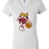 Women's Short Sleeve V-Neck T-Shirt Thumbnail