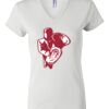 Women's Short Sleeve V-Neck T-Shirt Thumbnail