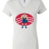 Women's Short Sleeve V-Neck T-Shirt Thumbnail