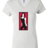 Women's Short Sleeve V-Neck T-Shirt Thumbnail