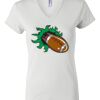 Women's Short Sleeve V-Neck T-Shirt Thumbnail