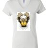 Women's Short Sleeve V-Neck T-Shirt Thumbnail