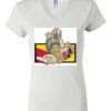 Women's Short Sleeve V-Neck T-Shirt Thumbnail