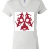 Women's Short Sleeve V-Neck T-Shirt Thumbnail