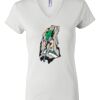 Women's Short Sleeve V-Neck T-Shirt Thumbnail