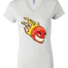 Women's Short Sleeve V-Neck T-Shirt Thumbnail