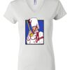 Women's Short Sleeve V-Neck T-Shirt Thumbnail