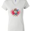 Women's Short Sleeve V-Neck T-Shirt Thumbnail