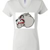 Women's Short Sleeve V-Neck T-Shirt Thumbnail