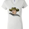 Women's Short Sleeve V-Neck T-Shirt Thumbnail