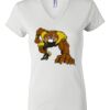 Women's Short Sleeve V-Neck T-Shirt Thumbnail