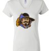 Women's Short Sleeve V-Neck T-Shirt Thumbnail