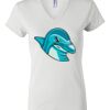 Women's Short Sleeve V-Neck T-Shirt Thumbnail