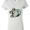 Women's Short Sleeve V-Neck T-Shirt Thumbnail