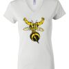 Women's Short Sleeve V-Neck T-Shirt Thumbnail