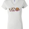 Women's Short Sleeve V-Neck T-Shirt Thumbnail