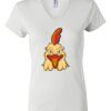 Women's Short Sleeve V-Neck T-Shirt Thumbnail