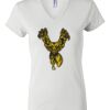 Women's Short Sleeve V-Neck T-Shirt Thumbnail