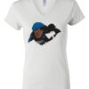 Women's Short Sleeve V-Neck T-Shirt Thumbnail