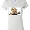 Women's Short Sleeve V-Neck T-Shirt Thumbnail