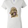 Women's Short Sleeve V-Neck T-Shirt Thumbnail