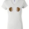 Women's Short Sleeve V-Neck T-Shirt Thumbnail