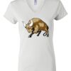 Women's Short Sleeve V-Neck T-Shirt Thumbnail