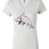 Women's Short Sleeve V-Neck T-Shirt Thumbnail