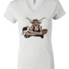 Women's Short Sleeve V-Neck T-Shirt Thumbnail