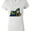 Women's Short Sleeve V-Neck T-Shirt Thumbnail