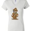 Women's Short Sleeve V-Neck T-Shirt Thumbnail