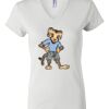 Women's Short Sleeve V-Neck T-Shirt Thumbnail