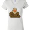 Women's Short Sleeve V-Neck T-Shirt Thumbnail