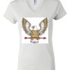 Women's Short Sleeve V-Neck T-Shirt Thumbnail