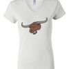 Women's Short Sleeve V-Neck T-Shirt Thumbnail