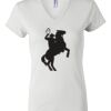 Women's Short Sleeve V-Neck T-Shirt Thumbnail